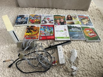 Wii Console And Games