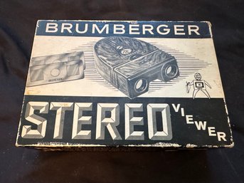Vintage Brumberger Stereo Viewer From The 1950s Or 1960s