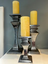 Lenox Candlestick Holders (3)