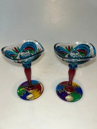 Murano Glass Candletsticks