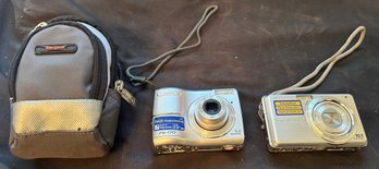 Lot Of TWO Compact Digital Cameras