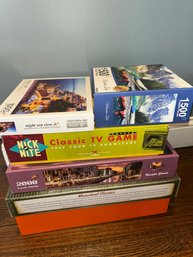 Lot Of Games & Puzzles