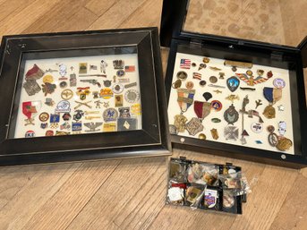 Large Lot Of Asst Pins