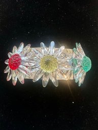 Swarovski Crystal Marguerite Daisy Set Vintage