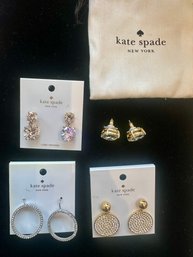 Lot Of FOUR Kate Spade Earrings