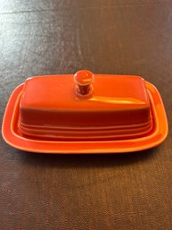 Fiesta Ware Butter Dish