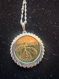 Italian Coin Necklace
