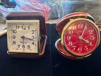 Vintage Travel Clocks