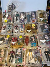 Large Lot Of Vintage Star Trek Figurines