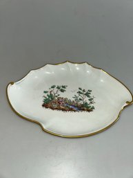 Richard Ginori Porcelain  Plate In The Pittoria Pattern.