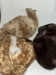 Vintage Fur Hats & Collar