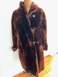 Vintage Mouton Coat Saks & Co