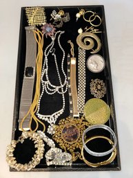 Lot Of Asst Vintage Jewelry