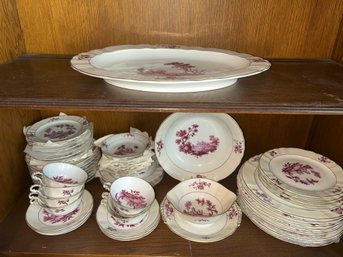 Vintage Bernardaud Limoges 'Vincennes' Porcelain 49 Pieces