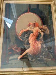 WILLIAM H. BARRIBAL PRINT 'REFLECTIONS'