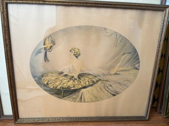 Bonjour- Art Deco Print