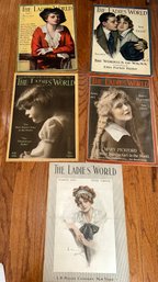 Antique THE LADIES WORLD Magazines