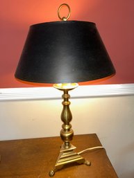 Brass Candlestick Table Lamp