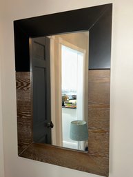 Large Two Toned Wall Mirror