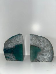 Agate Bookends