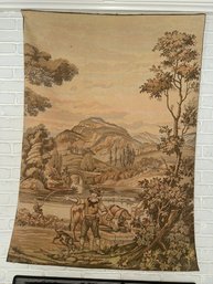 Vintage French Tapestry 38x53