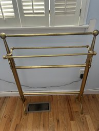 Brass Blanket Stand
