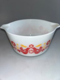 Vintage Pyrex 'Friendship' Pattern Mixing Bowl