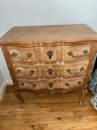 French Country Style Maple Chest Of Drawers.