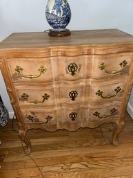 French Country Style Maple Chest Of Drawers.