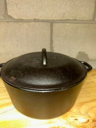 Lodge Cast Iron Covered Pot