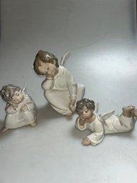 Lladro Cherubs Trio