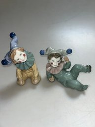 'Nao By Lladro' Jester Figurines