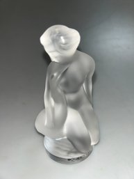 Lalique 'leda And The Swan' Figurine