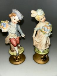 Vintage Ardalt Lenwile China Boy & Girl Japan