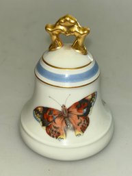 Vintage Porcelain Butterfly Bell SA Limoges France