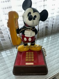 Vintage Mickey Mouse Character Telephone