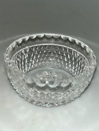 Waterford Crystal Diamond Cut Bowl