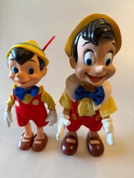 Pair Of Pinocchio Figures