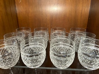 Set Of 12 Waterford Crystal Castletown 7 Oz Flat Tumblers