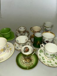Lot Of Vintage Teacups & Saucers