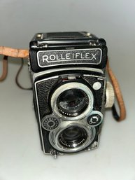 Vintage Rolleiflex Twin Lens Reflex (TLR) Camera,