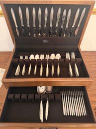 Lunt Silversmiths Sterling Silver Flatware Service For 12 Complete, Serving Pieces NO SHIPPING