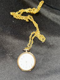 ANTIQUE GALONNE LADIES 800 Silver Pocket Watch