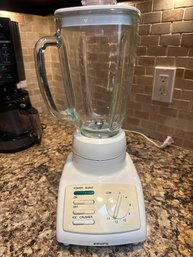 Krups White Blender Glass Jar