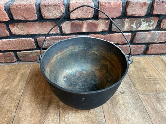 Antique Cast Iron Cauldron