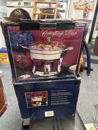 Lot Of TWO Chafing Dishes