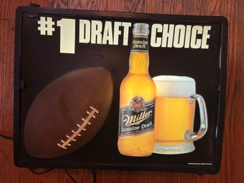 Electric Miller Beer Sign