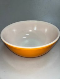 Vintage Orange Pyrex Mixing Bowl