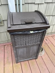 Outdoor Trash Can