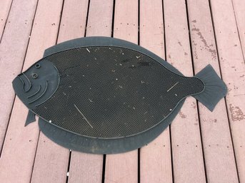 Rubber Fish Outdoor Mat